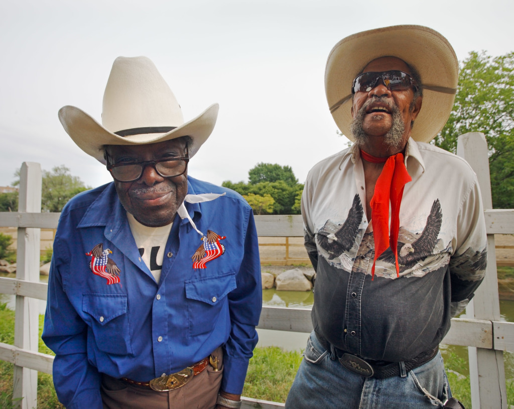 Black Cowboys Andrea Robbins And Max Becher